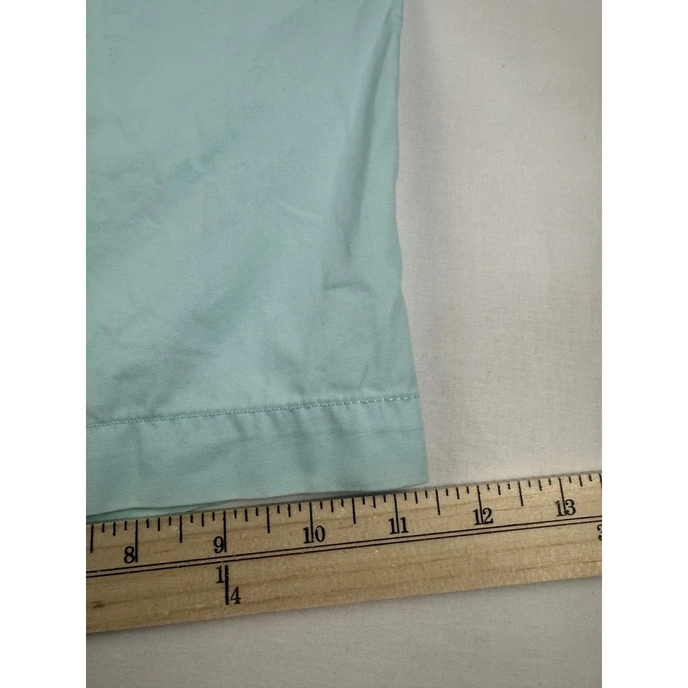 Vineyard Vines Shorts 33 Baby Blue Cotton Breaker Chino Preppy Summer Men